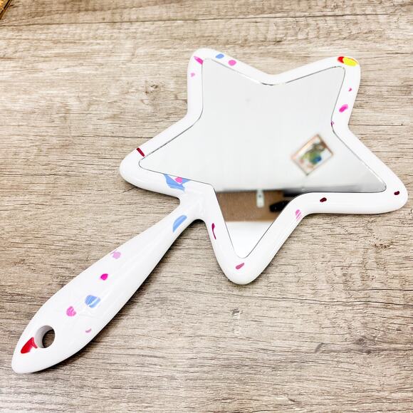 JEFFREE STAR COSMETICS White JAWBREAKER HAND MIRROR No Box - Picture 2 of 6